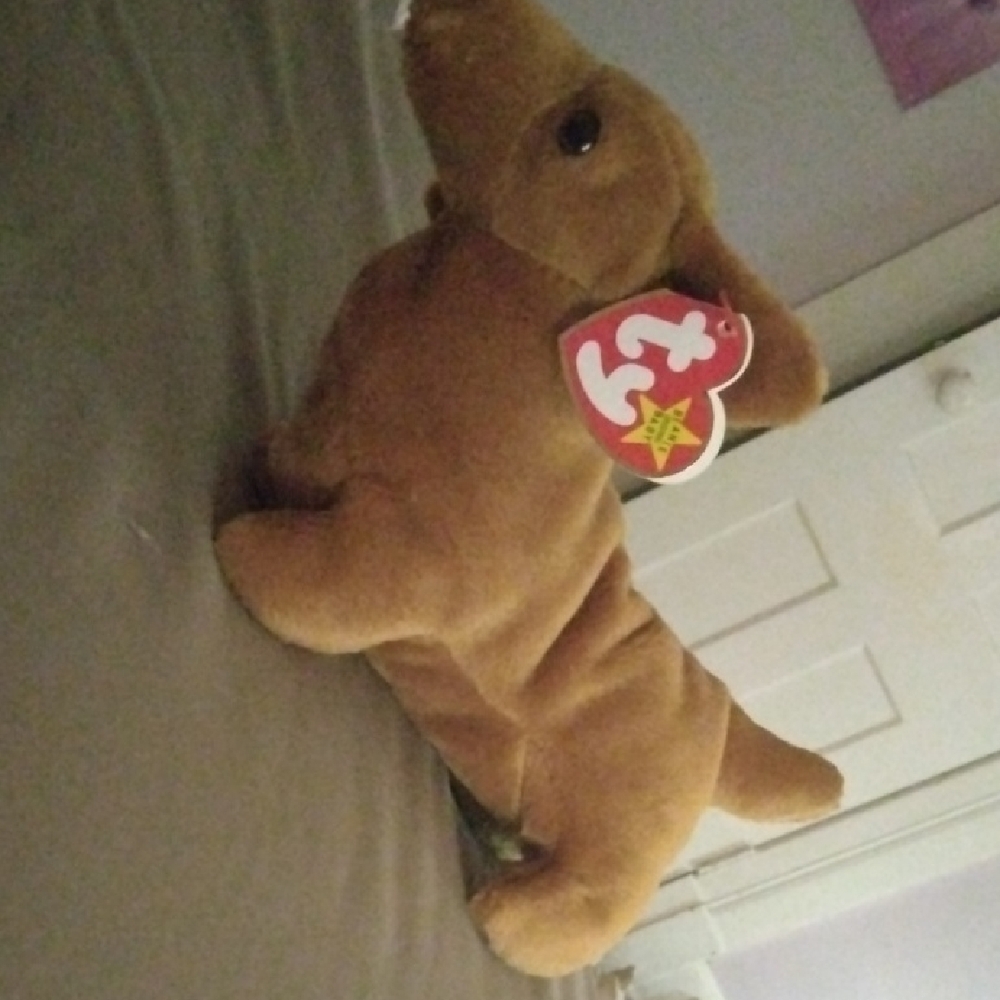 Ty Brown Dachshund Plush Toy
